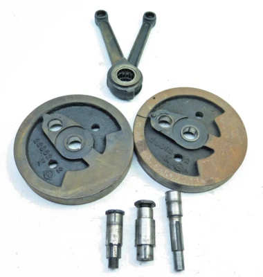 1952 Harley-Davidson K Model Crankshaft Flywheels Connecting Rods SET 23901-52  - Image 1 of 4