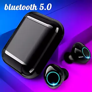 Audifonos inalambricos Bluetooth 5.0 Auriculares Universal Para Telefonos Tablet - Picture 1 of 15