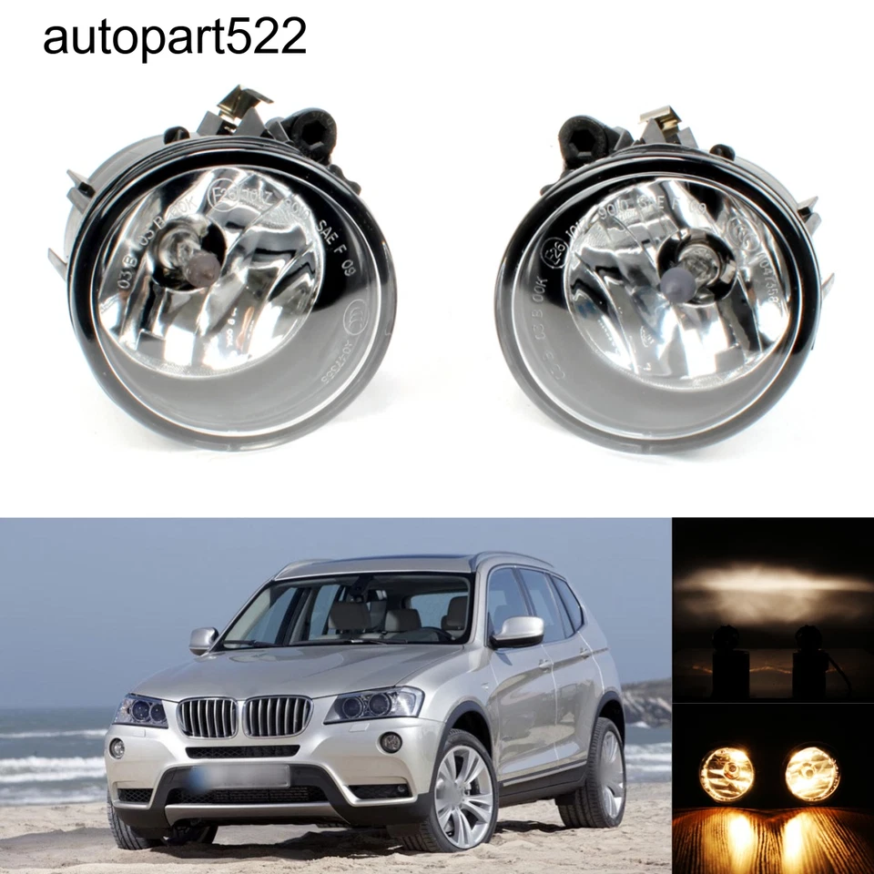 Par de luces antiniebla halógenas para parachoques delantero izquierdo/derecho BMW X3 F25 2011-2017 Foto 1 de 4