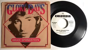 Bruce Springsteen / Glory Days / Promo 45 & Promo Picture Sleeve / NM - Picture 1 of 7