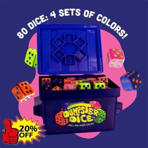 Big Discoveries Dumpster Dice - Fast-Paced Family Dice Fun Game Players4^ - Picture 1 of 15