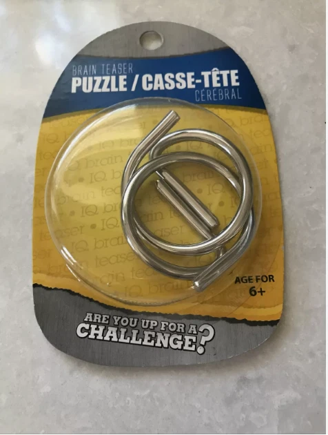 Rompecabezas rompecabezas, metal, edades 6+ Foto 1 de 1