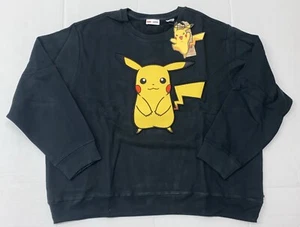 Levi’s x Pokémon 25th Anniversary Embroidered Pikachu Crewneck Size 2XL NWT - Picture 1 of 3
