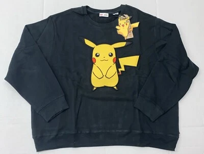 Levi’s x Pokémon 25th Anniversary Embroidered Pikachu Crewneck Size Large NWT - Image 1 of 3