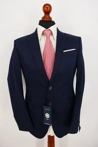 Chaqueta Joop Extra Slim Fit talla 50 lana virgen negra Blue Label NUEVA con etiqueta - Imagen 1 de 12