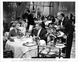 NEVER STEAL ANYTHING SMALL original 8x10 still JAMES CAGNEY 1959 (p595) - Imagen 1 de 1
