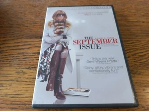The September Issue 2 Disc Double Issue DVD VOGUE DOCO - REGION 1 -FREE POST - Picture 1 of 4