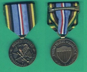 MEDALLA EXPEDICIONARIA DE LAS FUERZAS ARMADAS DE EE. UU. - Imagen 1 de 1