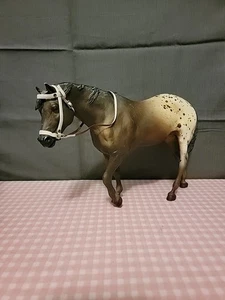 Breyer Horse #174 Indian Pony VINTAGE 1973-1985 Dark Bay Appaloosa tradizionale - Foto 1 di 24