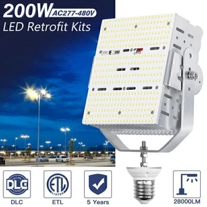 480V 240W LED Retrofit Kit Replace 1000W HPS Parking Lot Yard Shoebox Lightings - Picture 1 of 12