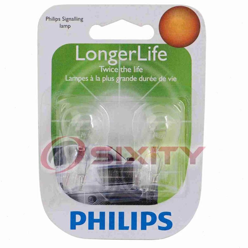 Bombilla marcadora lateral trasera Philips para Dodge B100 B200 B300 Daytona wo Foto 1 de 4