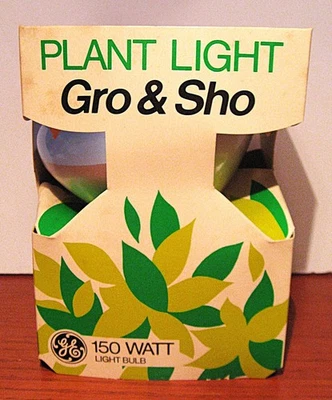 Лампа для растений GE 150R40/PL Gro & Sho 150 Вт 120 В - Изображение 1 из 3