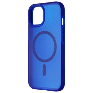 Tech21 EvoCheck Series Gel Case for MagSafe for Apple iPhone 14 - Blue - Picture 1 of 4