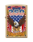 Zippo 5452, USA 250th Anniversary 1776-2026 High Polish Brass Lighter