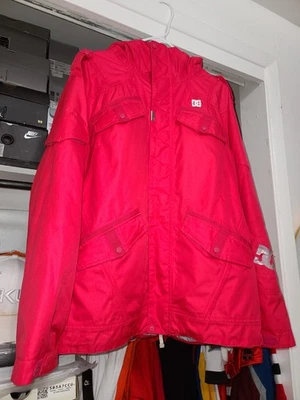 Jaqueta de Snowboard DC Shoes Feminina Tamanho Grande Rosa - Imagem 1 de 4
