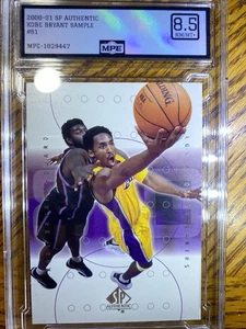 2000-01 Upper Deck SP Authentic Kobe Bryant Sample #S1 - Bild 1 von 2
