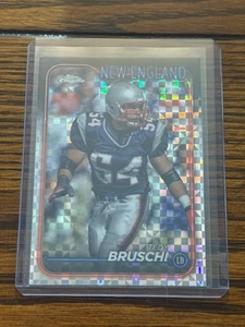 Tedy Bruschi 2024 Topps Chrome XFractor Refractor #124 Patriots - Picture 1 of 2
