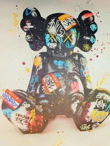 Lot of 3 Kaw's Kaw Posters for Guy's Room 12" x 16" - Imagen 1 de 4