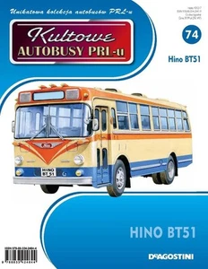 KULTOWE AUTOBUSY PRL-U NR 74 HINO BT51 NOWE - Bild 1 von 1