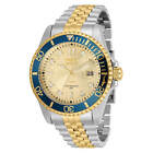 Invicta Men's Watch Pro Diver Quartz Champagne Dial Two Tone Bracelet 30617