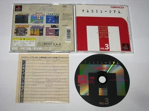 Namco Museum Vol. 3 Playstation PS1 Japan import +item list US Seller - Picture 1 of 7