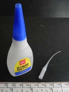 Cyanacrylatkleber, 15 g Flasche mit Kapillarspitze Dosierer - Bild 1 von 3
