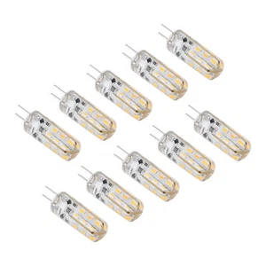 HG 10pcs G4 LED Bulb 1.5W DC12V Warm White 3000K 110LM Bi Pin Light Bulbs LED AC - Picture 1 of 22