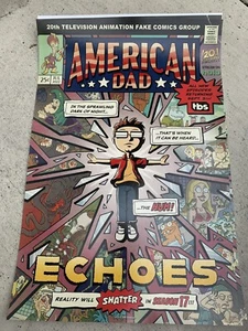 Póster de American Dad Echoes Comic Con SDCC 2022 ZORRO 12x17 pulgadas - Imagen 1 de 2