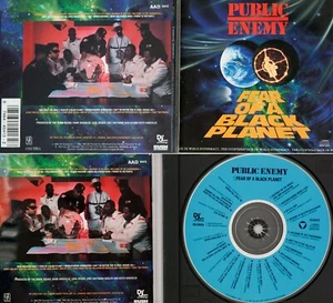 PUBLIC ENEMY *VG* "FEAR OF A BLACK PLANET" 1990 DEF JAM CD - Picture 1 of 1