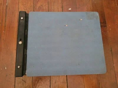 Carpeta guardada de vinilo Wilson Jones Raven de colección con metales Cycolok 226-40N EE. UU. Foto 1 de 4