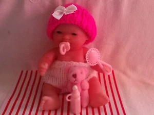 5 inch Berenguer Doll Clothes / Miniature Reborn Doll (doll not included) - Picture 1 of 5