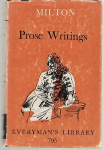 Milton, John Prose Writings Everyman's Library 795 - Picture 1 of 1