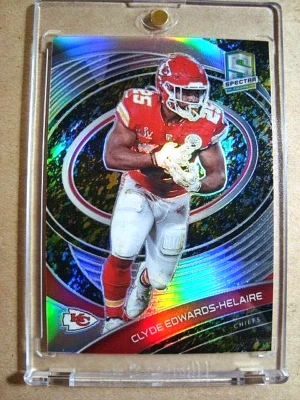 2021 Clyde Edwards-Helaire Panini Spectra Splatter Prizm /8 MINT 🔥🔥🔥 - Image 1 of 3