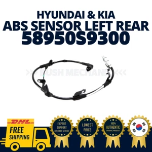 GENUINE OEM Hyundai Kia ABS Sensor Left Rear 58950S9300 - Picture 1 of 1