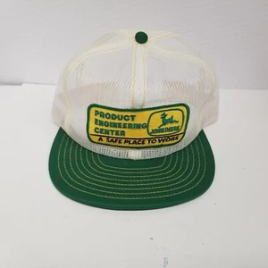 John Deere Product Engineering Center Netz Druckknopflasche Mütze, Louisville Hersteller Co, NOS - Bild 1 von 6