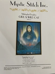 Mystic Stitch CCS Pattern Girl & Wildcat - Picture 1 of 1