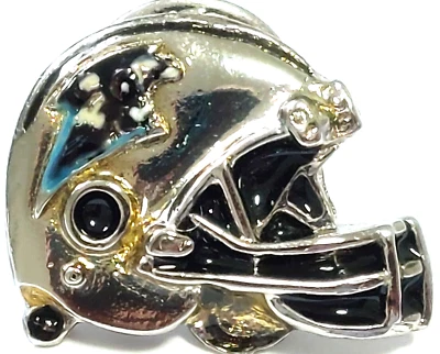 NFL Carolina Panthers Casco 0.75" Solapa Pin Foto 1 de 2