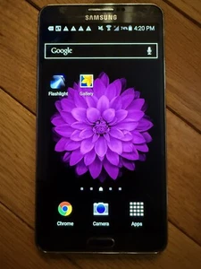 EUC Samsung Galaxy Note 3 N900V 32GB Verizon 5.7" Smartphone Cell Phone - Afbeelding 1 van 9