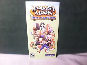PSP Manual Harvest Moon Hero of Leaf Valley - Picture 1 of 2
