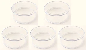 5 soportes para exhibición de acrílico disco redondo Docsmagic.de - seguro para los rayos UV - Imagen 1 de 3