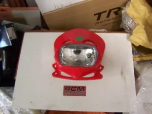 FARO COMPLETO ORIGINALE GAS GAS HEBO ROSSO - Foto 1 di 2