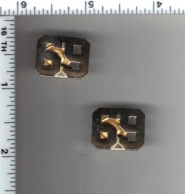 Juego de latón con cuello de sheriff 69th Precinct/Distrito/Division/Estación para policía/Buego/Sheriff Foto 1 de 2