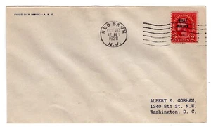 #646 Molly Pitcher 1928 FDC - Planty #3 Washington DC Albert Gorham - Picture 1 of 2