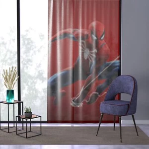 SpiderMan Window Curtain - Picture 1 of 4