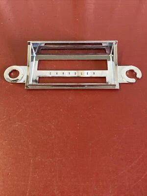 1965 1966 RADIO BEZEL 2497805 PART FOR CHRYSLER NEW YORKER NEW PORT 440 - Image 1 of 4