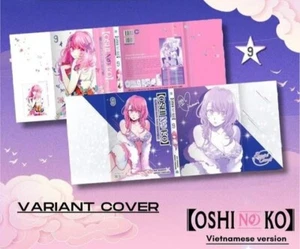 Oshi No Ko Variant Cover Vol. 9 Vietnam + Shikishi Gadget Original Limited New - Imagen 1 de 2