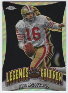 2024 Topps Chrome - Legends of the Gridiron Joe Montana #LOG-10 refractor - Imagen 1 de 2