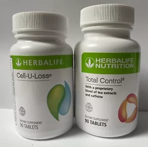 Herbalife Total Control 90 Tablets And Cell U Loss 90 Tablets - Picture 1 of 3