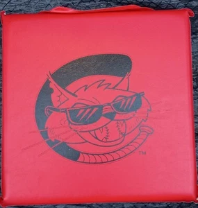 Vtg Charleston Alley Cats SGA Stadium Seat Cushion Minor League Unused Giveaway - Picture 1 of 2