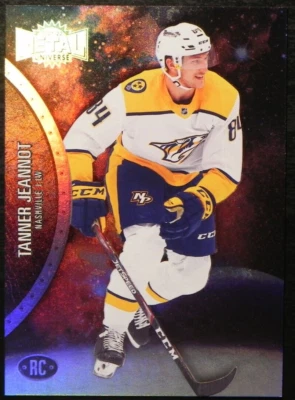 2021-22 21/22 Metal Universe ROOKIE Spectrum #172 Tanner Jeannot Predators - Image 1 of 2